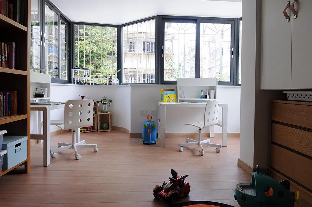 劃分好功能區(qū)，閱讀玩耍兩不誤