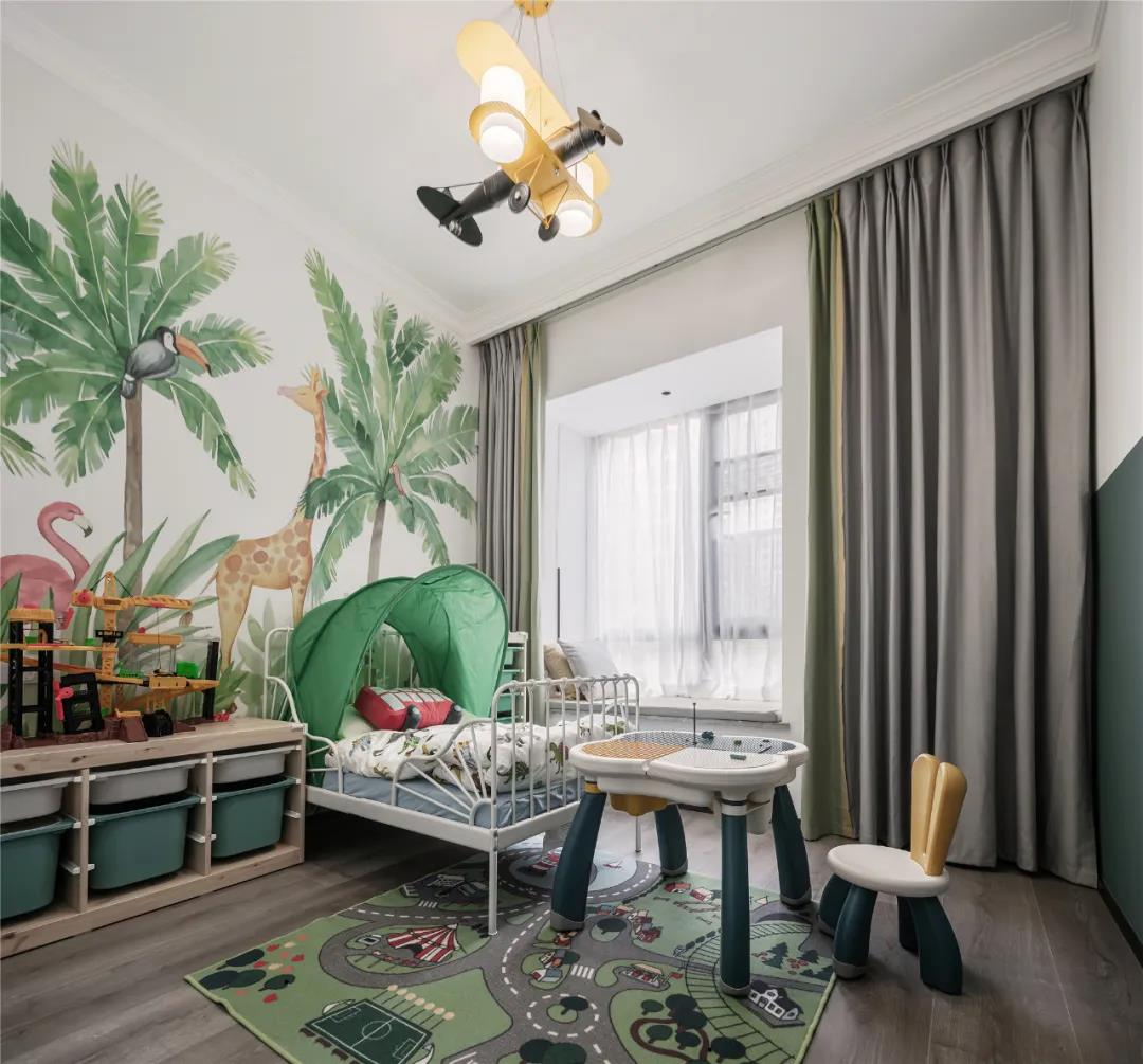 私藏這套廣州118㎡老房，兒童房這樣設計太妙了！
