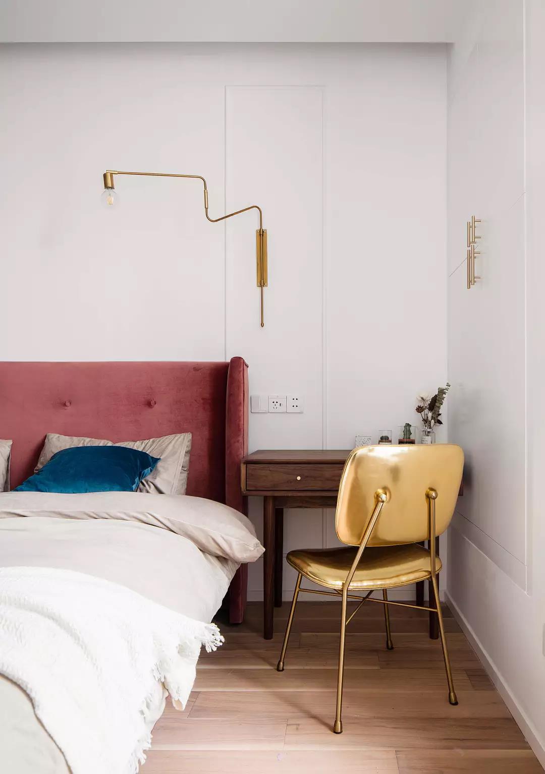 故宮紅+ins元素豪裝125㎡毛坯房，鄰居羨慕哭！