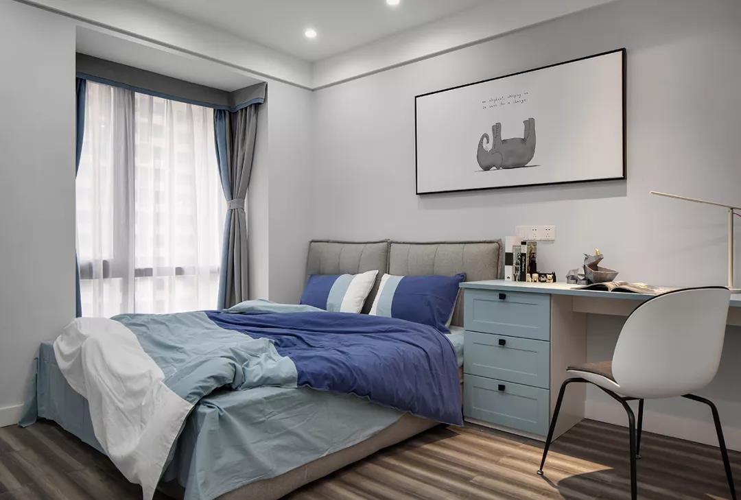 深圳夫妻改造120㎡，定制收納柜+榻榻米書房，這個家超精致