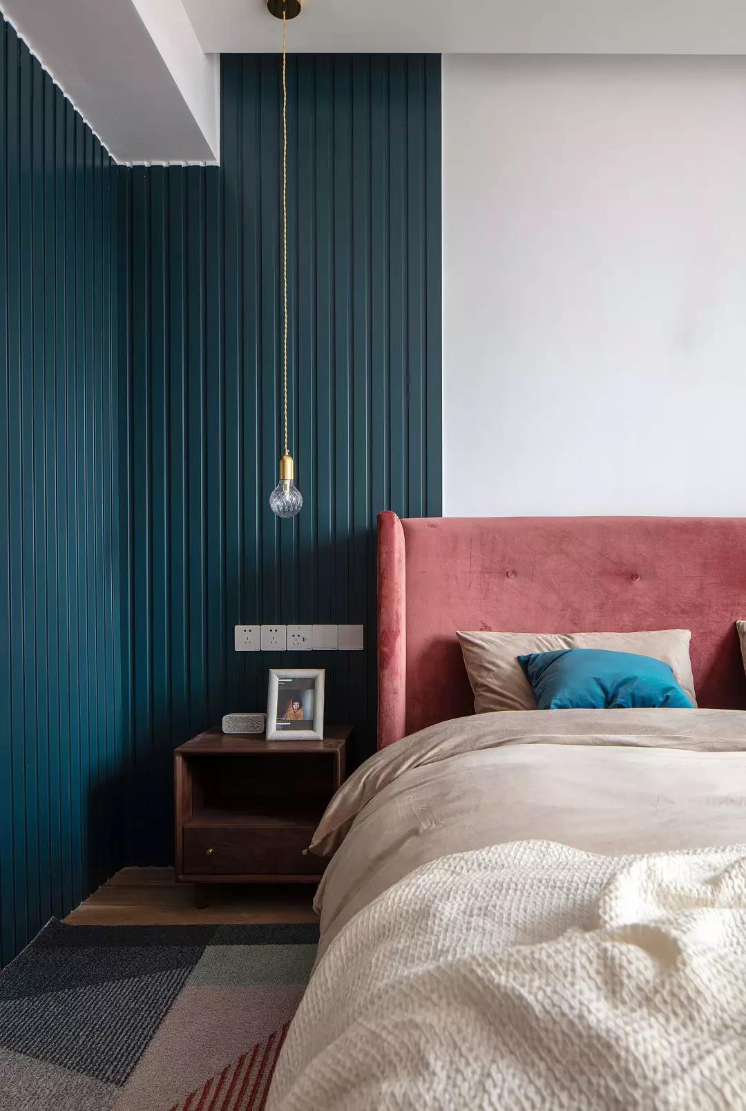 故宮紅+ins元素豪裝125㎡毛坯房，鄰居羨慕哭！