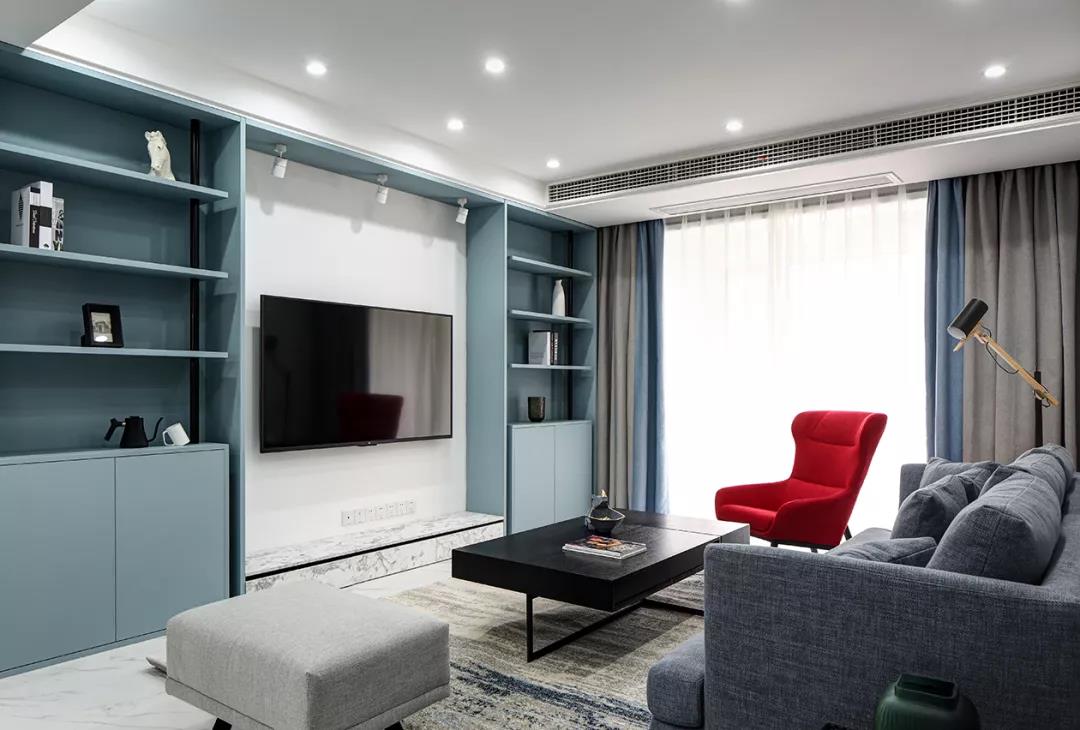 深圳夫妻改造120㎡，定制收納柜+榻榻米書房，這個家超精致