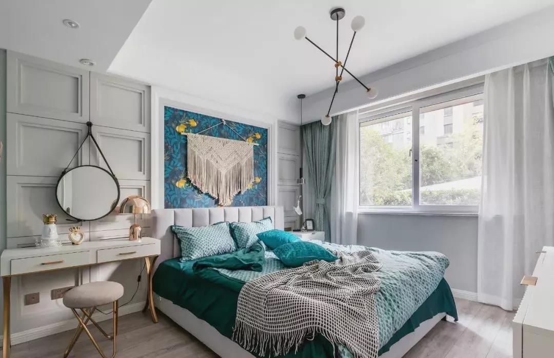 榻榻米臥室+卡座餐廳，滿屋的春天氣息，這個家我愛了