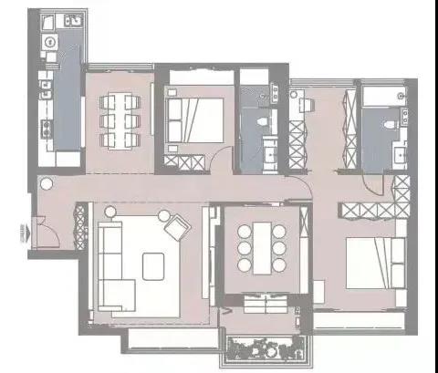 留學夫妻“遠程”裝修140㎡婚房，休閑茶室+多功能房舒適又美好！