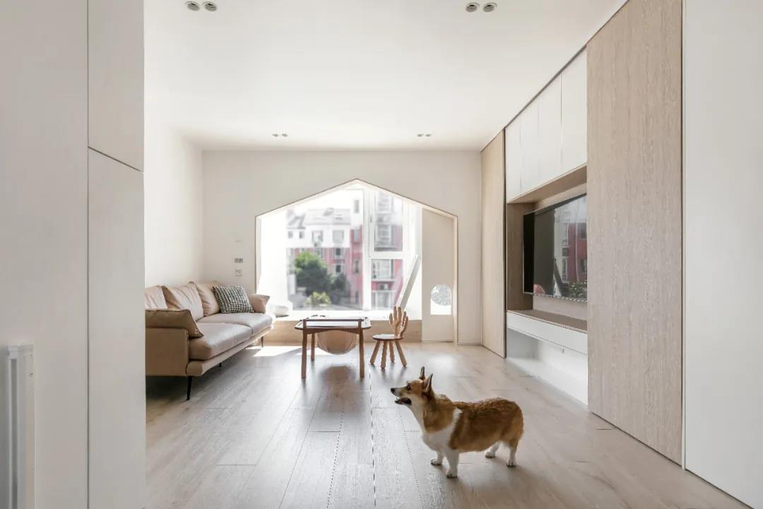 110㎡樹(shù)屋親子宅，定制收納柜，空間多到用不完！