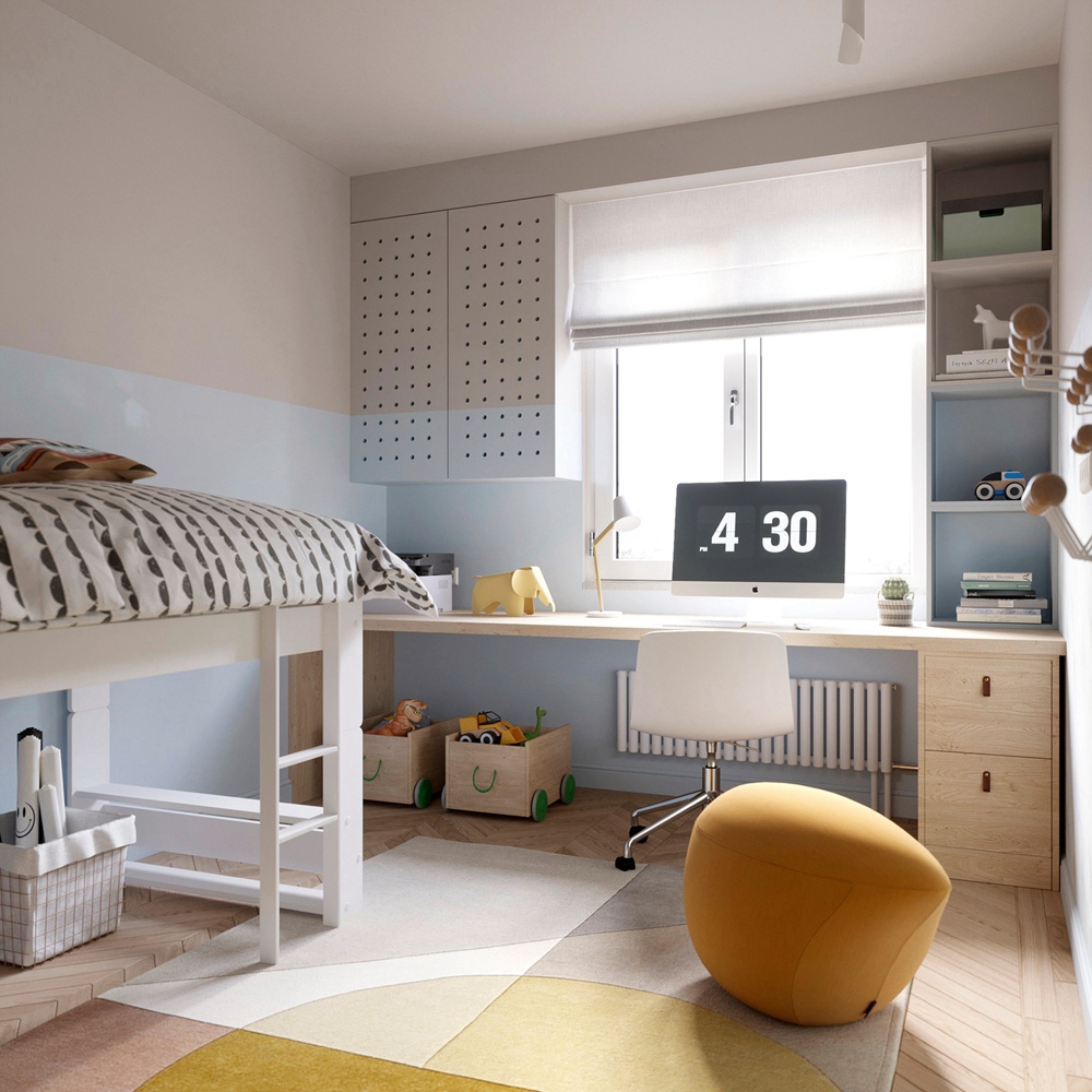 爆改二手房，只花了10萬(wàn)打造一家三口專(zhuān)屬幸福