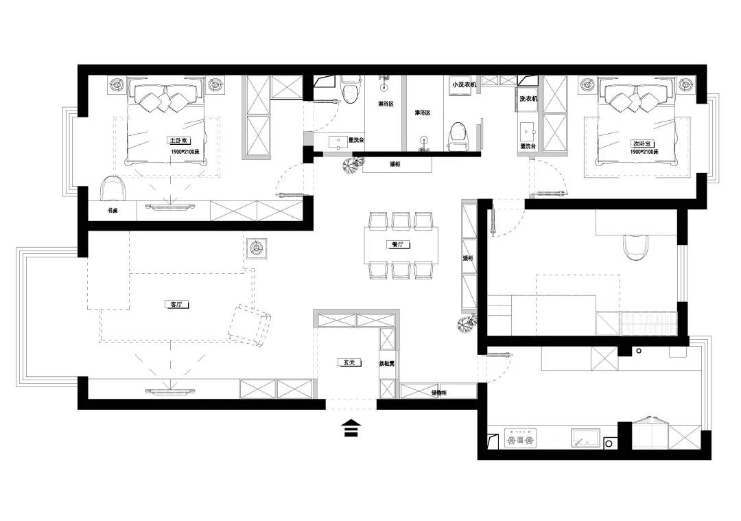 宅家舒適宅，這套140㎡小三居改造后，刷爆朋友圈~