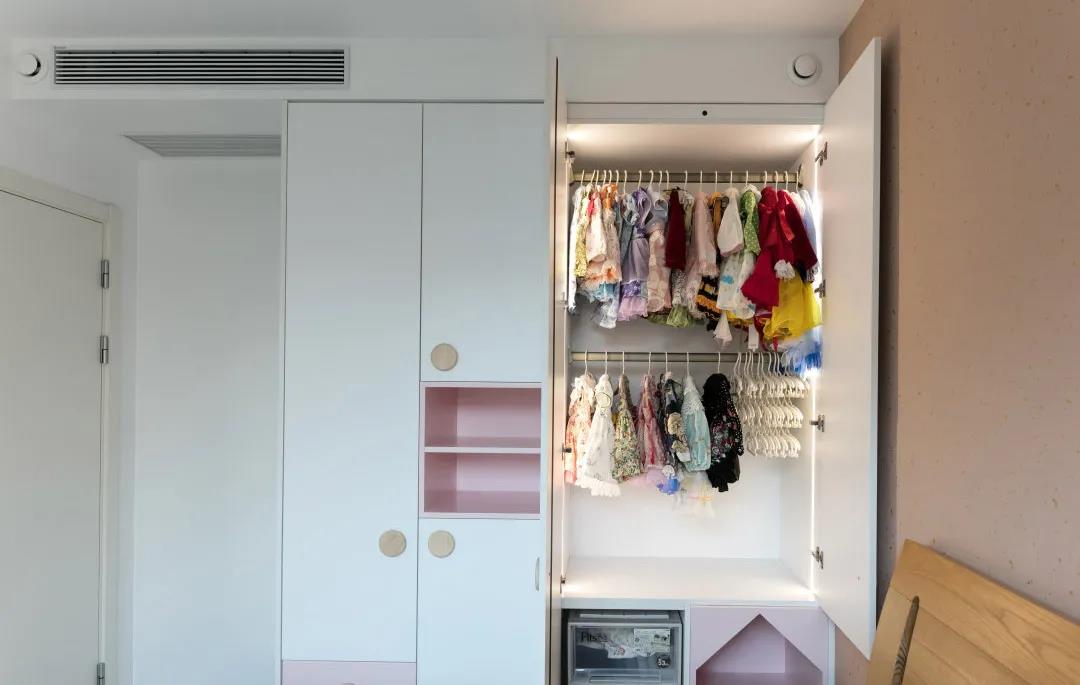 110㎡樹(shù)屋親子宅，定制收納柜，空間多到用不完！