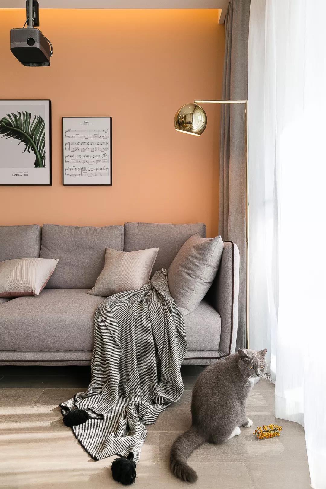 全屋收納+卡座+吧臺，我家72㎡小兩居又美又颯