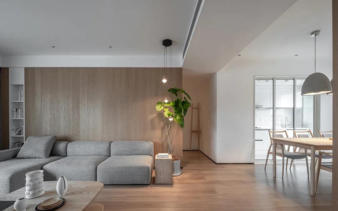 留學夫妻“遠程”裝修140㎡婚房，休閑茶室+多功能房舒適又美好！