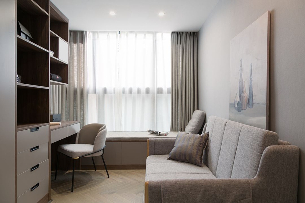 美哭我的80㎡輕奢風(fēng)，處處都是自然的痕跡