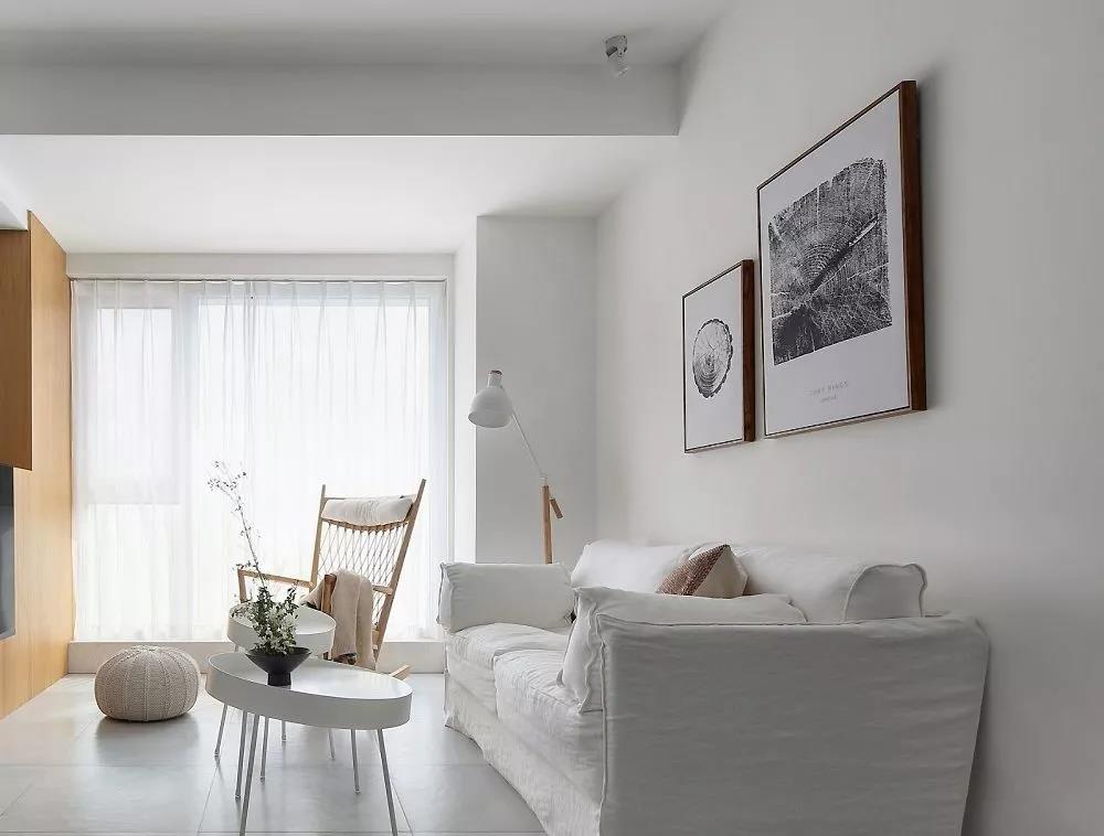 留學(xué)歸國定居深圳，她家純白系INS風(fēng)80㎡小兩居，舒適又愜意！