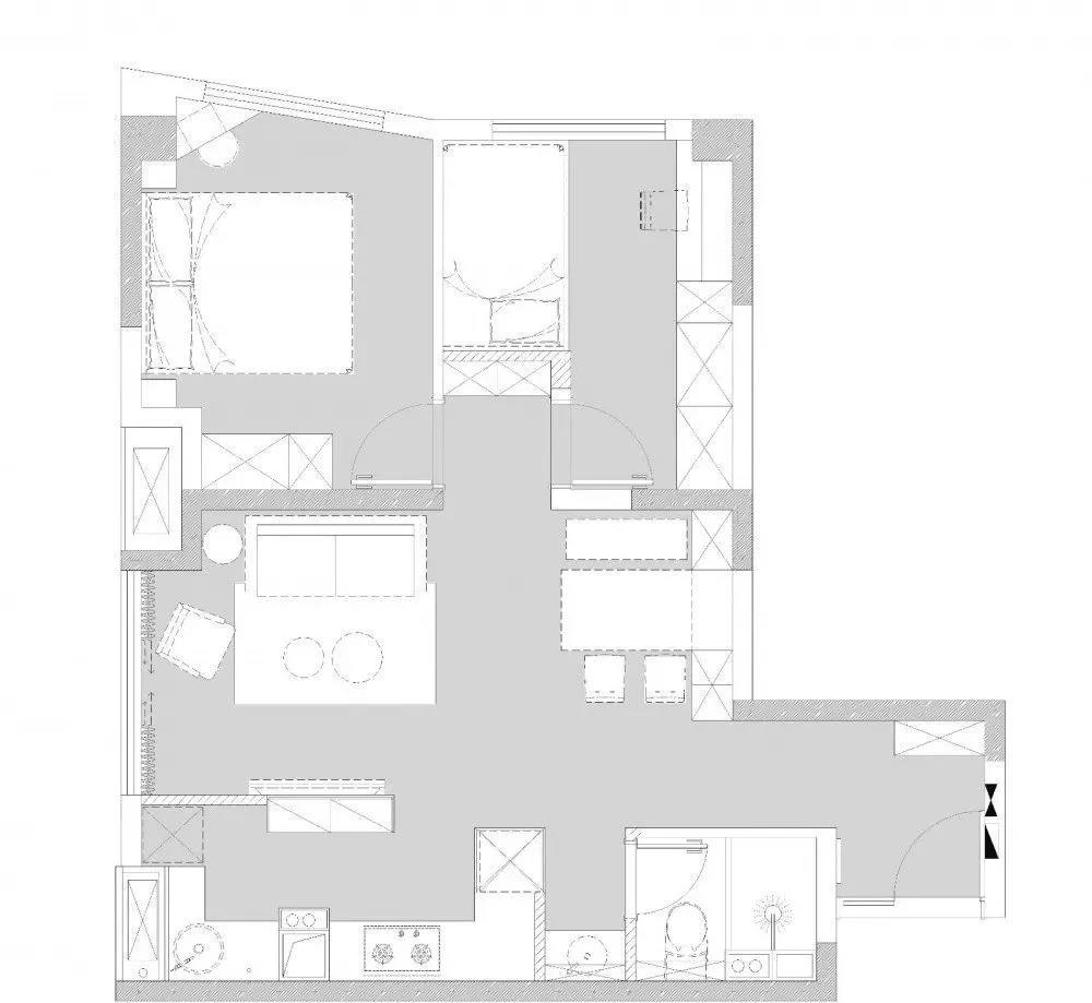 留學(xué)歸國定居深圳，她家純白系INS風(fēng)80㎡小兩居，舒適又愜意！