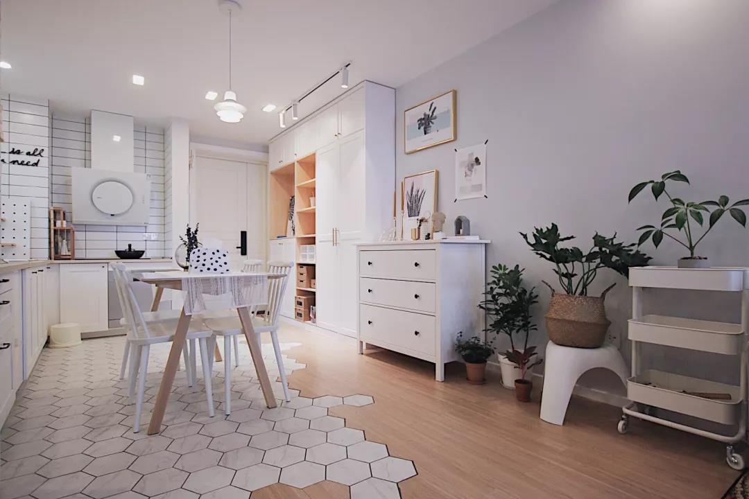 看完她家的舊房改造，我覺得70㎡不算小戶型