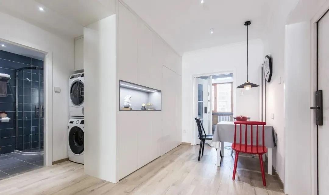 超實用的壁柜設計，73㎡住出200㎡的既視感