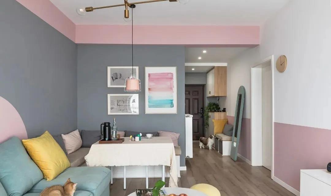 氣質(zhì)女神の喵嗚宅，66㎡精致搭配不輸家居雜志