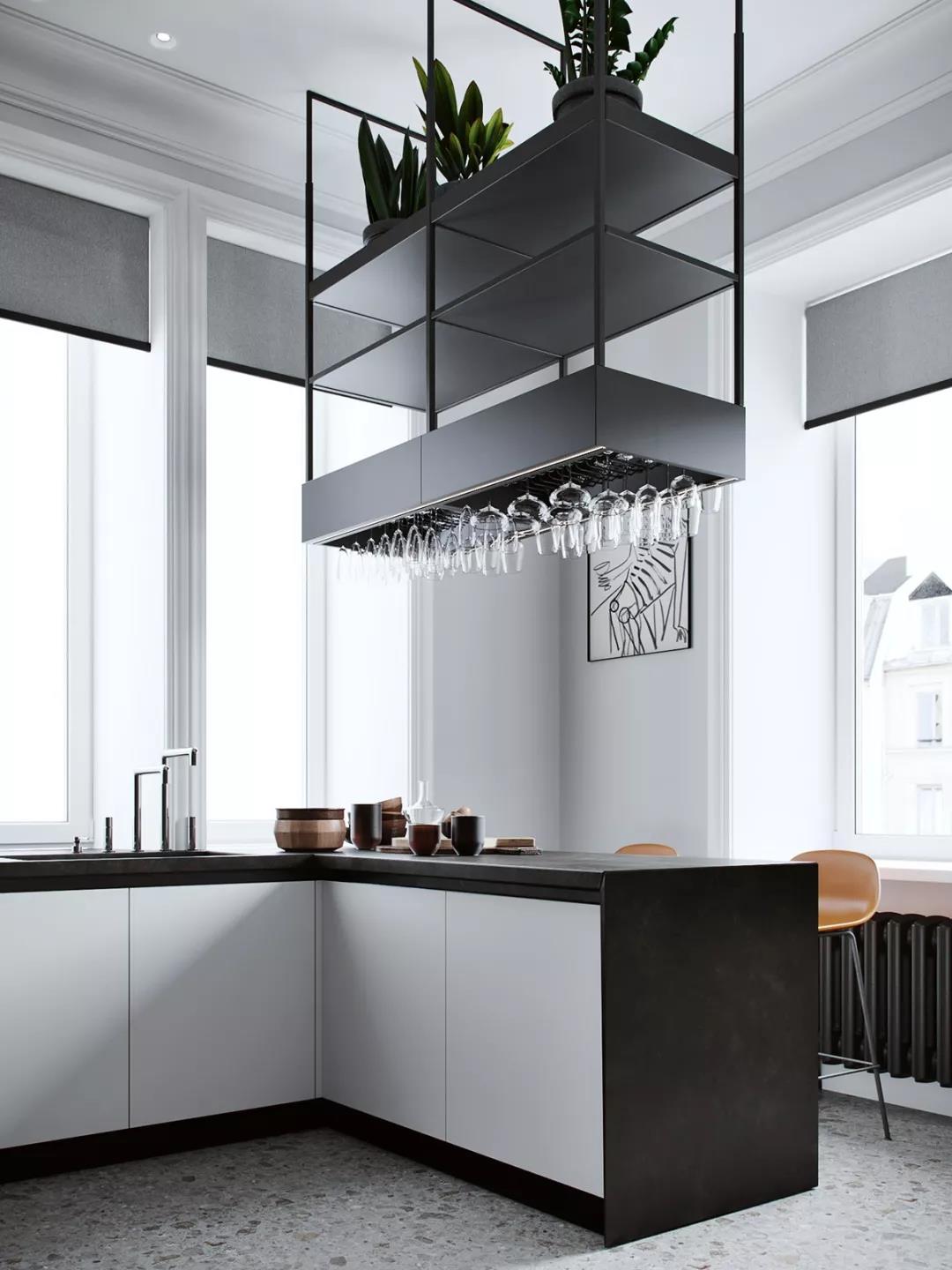 濟南夫妻巧用130㎡摳出書房+衣帽間+酒吧，太會玩了！