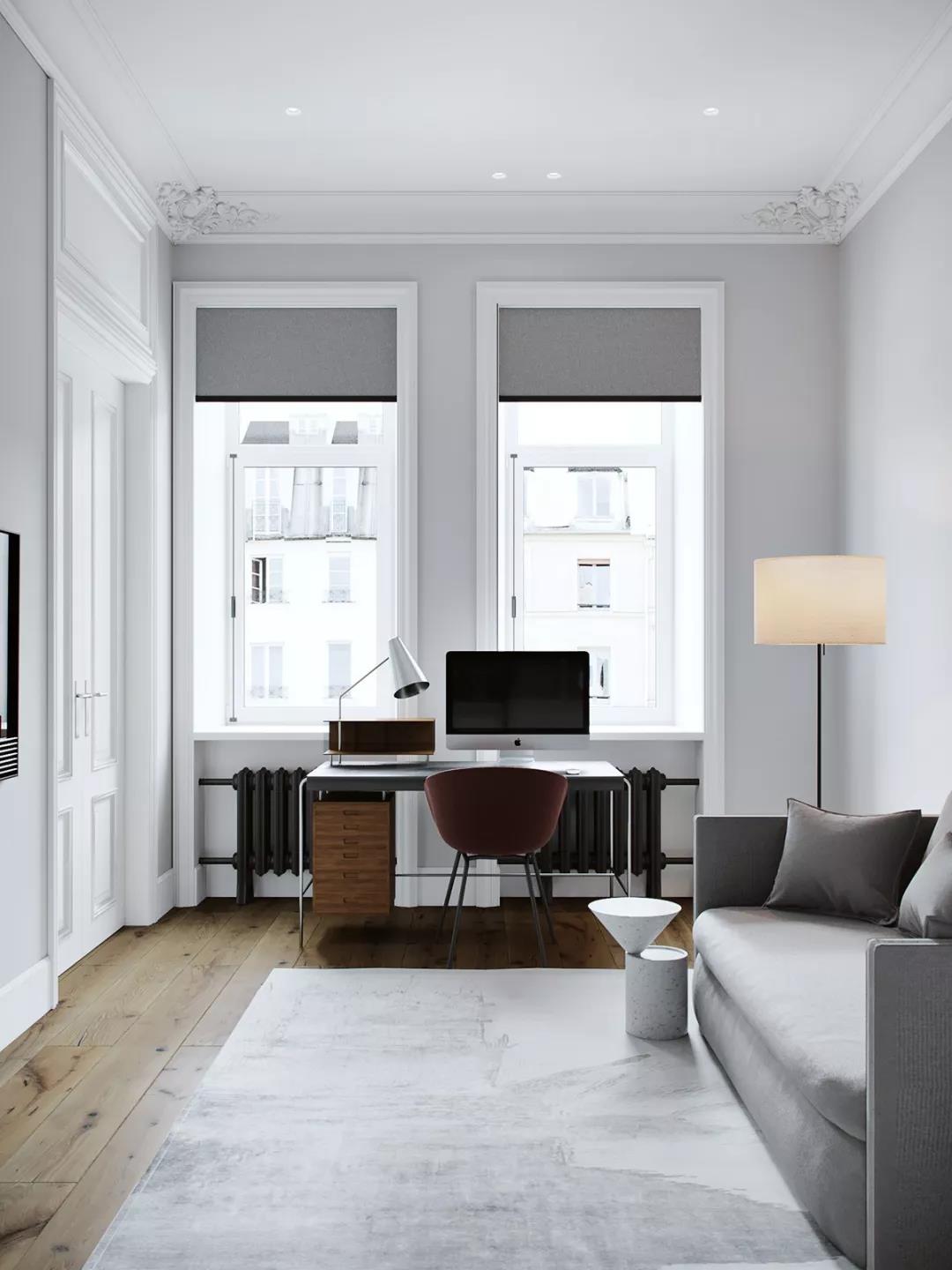 濟南夫妻巧用130㎡摳出書房+衣帽間+酒吧，太會玩了！