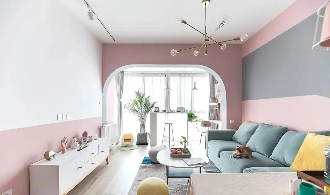 氣質(zhì)女神の喵嗚宅，66㎡精致搭配不輸家居雜志