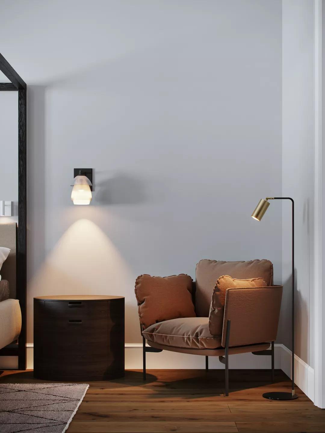 濟南夫妻巧用130㎡摳出書房+衣帽間+酒吧，太會玩了！