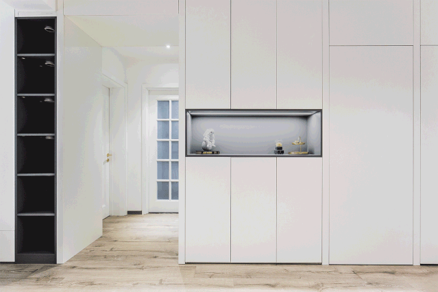 超實用的壁柜設計，73㎡住出200㎡的既視感