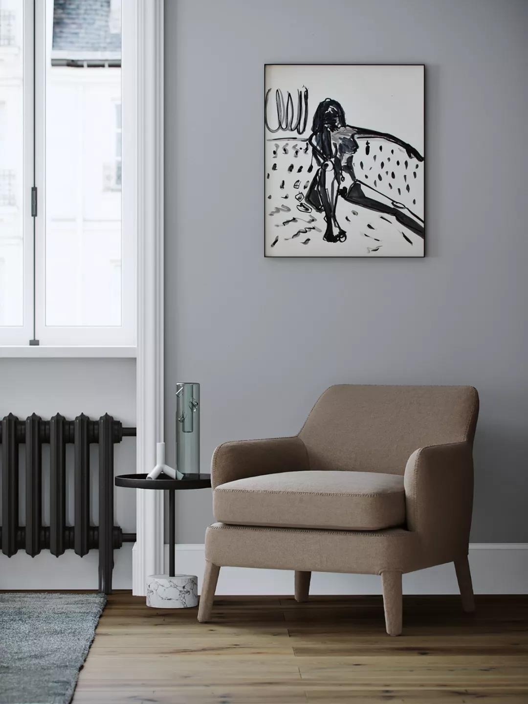 濟南夫妻巧用130㎡摳出書房+衣帽間+酒吧，太會玩了！