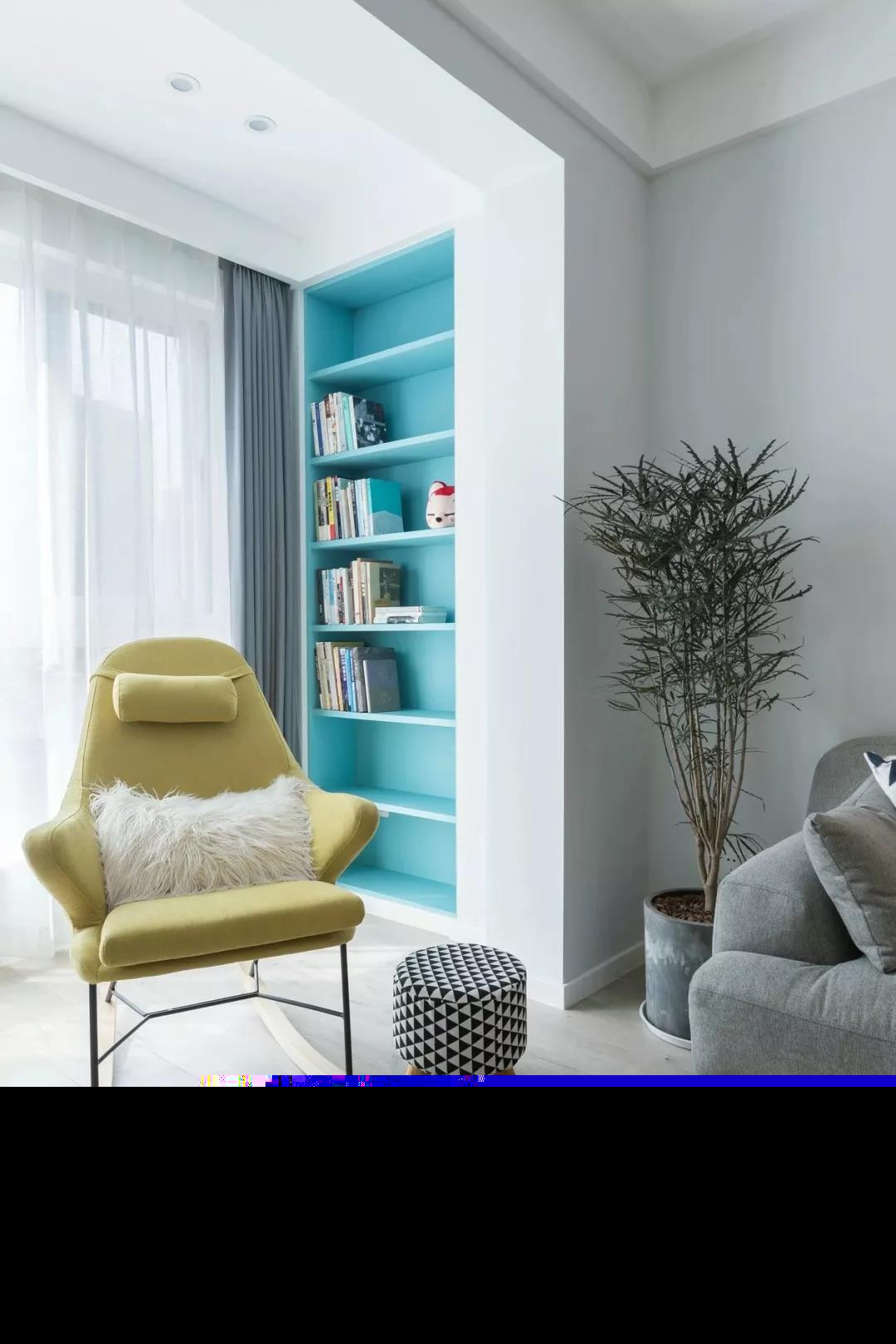 半展示半收納，她家89㎡實(shí)用耐看小兩居美得不像話