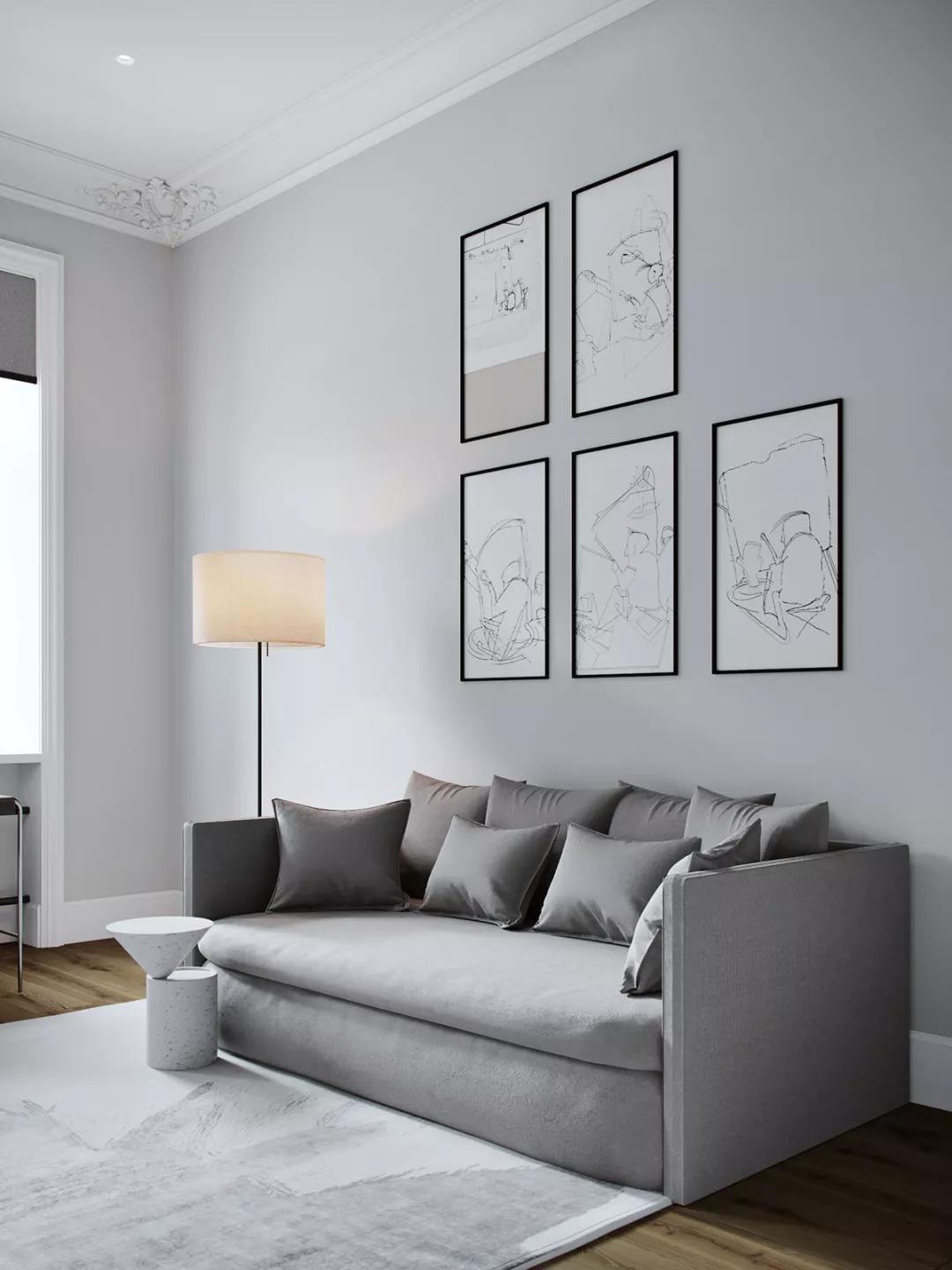 濟南夫妻巧用130㎡摳出書房+衣帽間+酒吧，太會玩了！