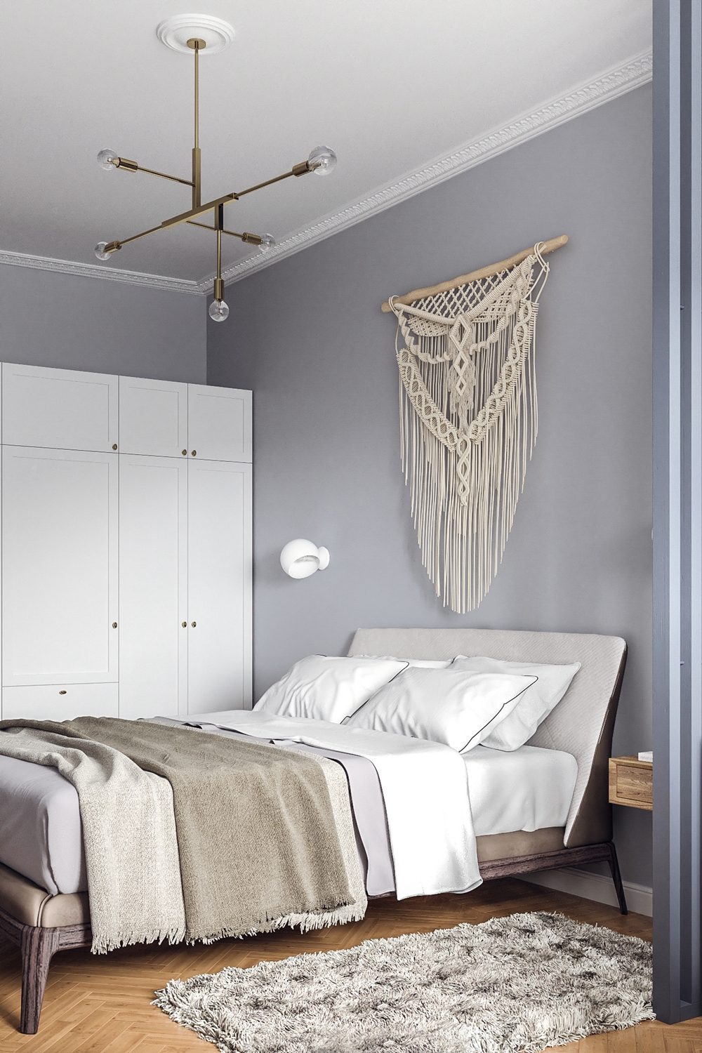 閨女嫁妝送套房，95㎡北歐溫馨宅，超治愈！