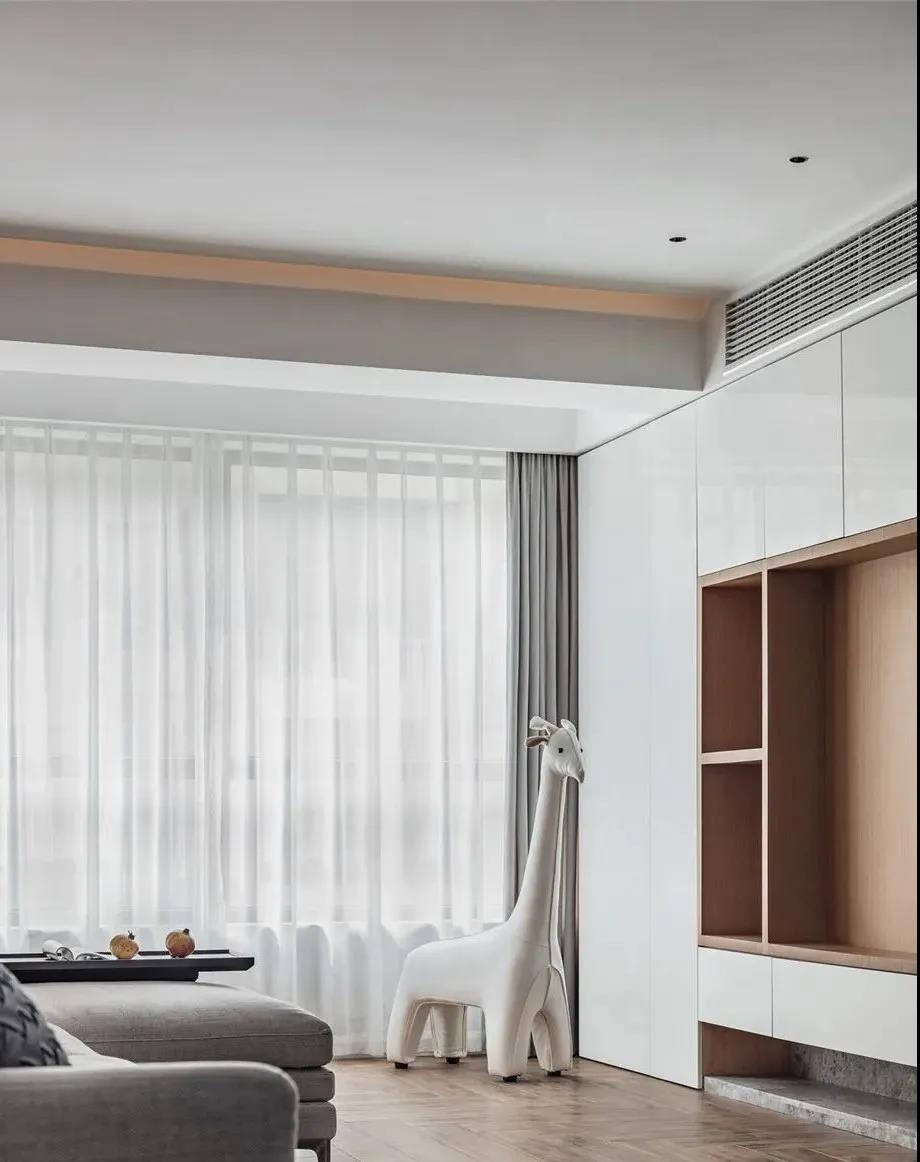 天津夫妻買下128㎡，落地窗+樓梯收納式兒童房，溫馨有格調(diào)！