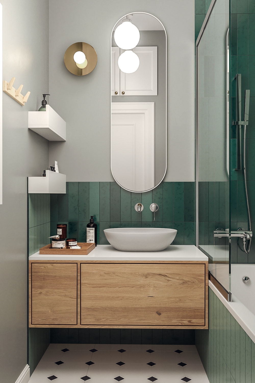 閨女嫁妝送套房，95㎡北歐溫馨宅，超治愈！