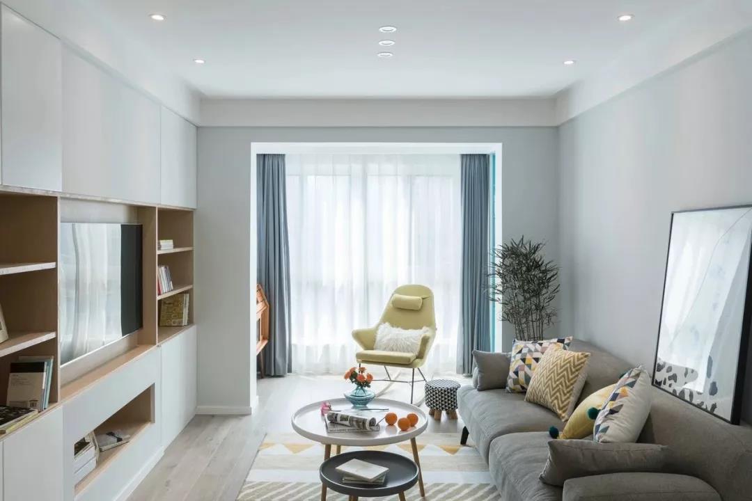 半展示半收納，她家89㎡實(shí)用耐看小兩居美得不像話