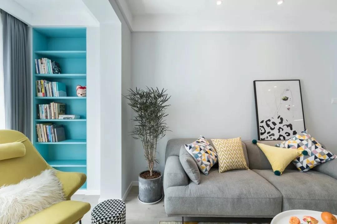 半展示半收納，她家89㎡實(shí)用耐看小兩居美得不像話