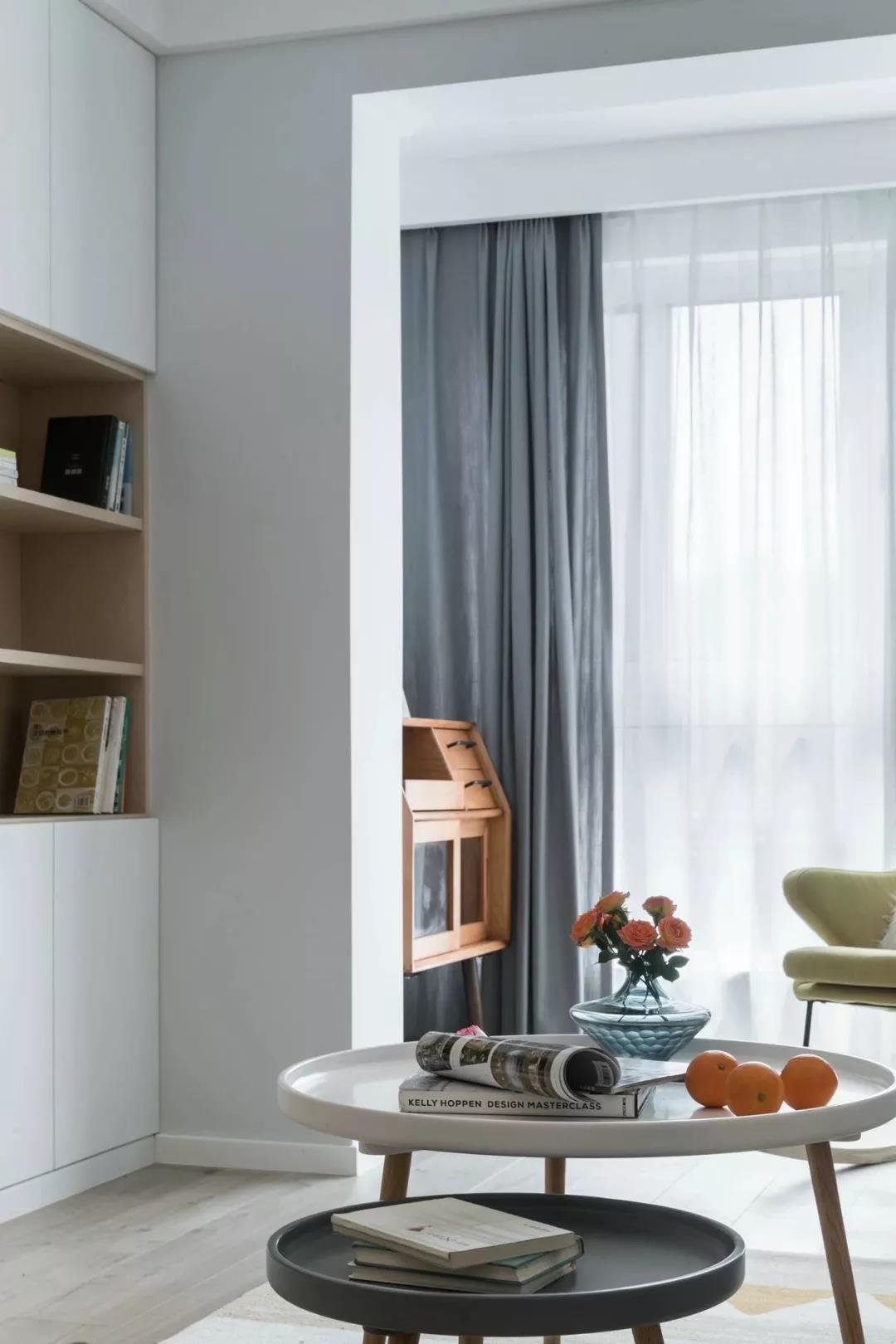 半展示半收納，她家89㎡實(shí)用耐看小兩居美得不像話