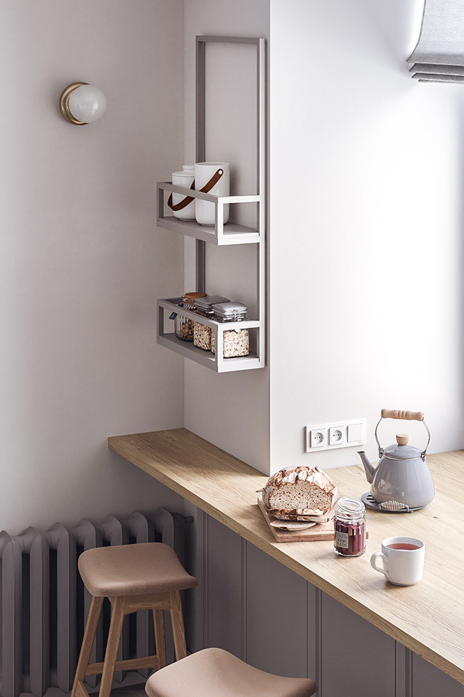 閨女嫁妝送套房，95㎡北歐溫馨宅，超治愈！