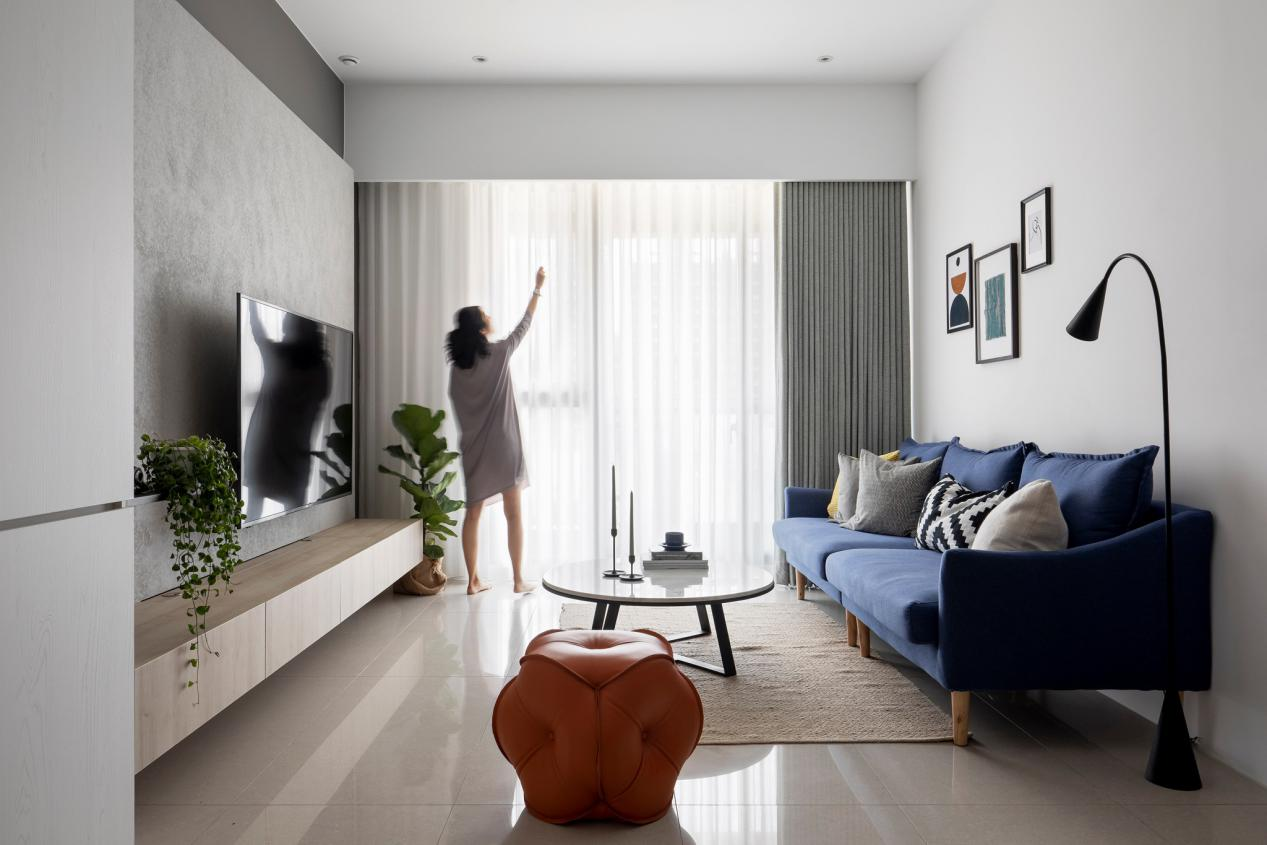 60㎡原木極簡北歐風，顏值與格調兼備，打造清新舒適生活