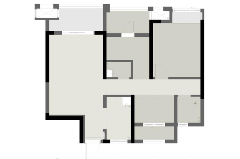 充滿“矛盾”的剛需89平北歐風，現代+復古、冷色+暖色，廚房設計更是妙！