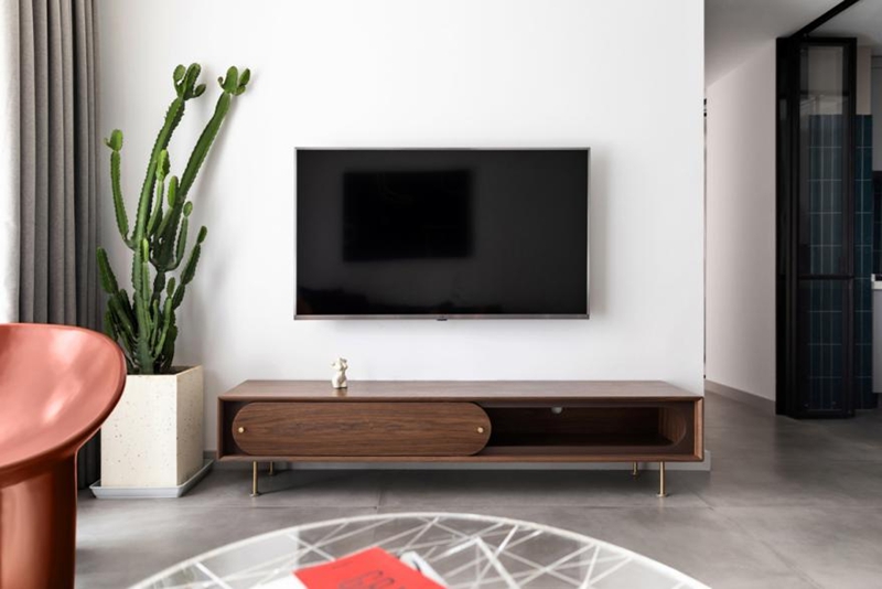 充滿“矛盾”的剛需89平北歐風，現代+復古、冷色+暖色，廚房設計更是妙！