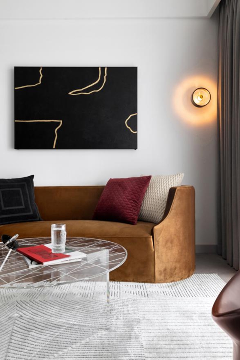 充滿“矛盾”的剛需89平北歐風，現代+復古、冷色+暖色，廚房設計更是妙！