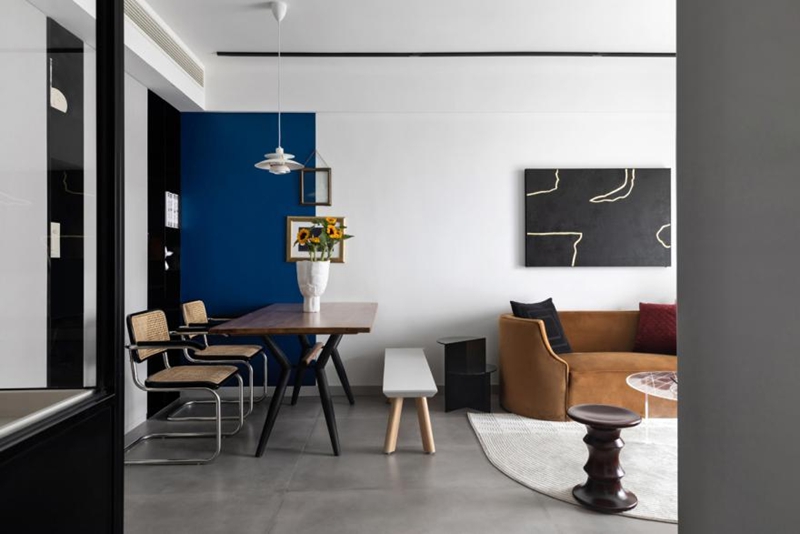 充滿“矛盾”的剛需89平北歐風，現代+復古、冷色+暖色，廚房設計更是妙！