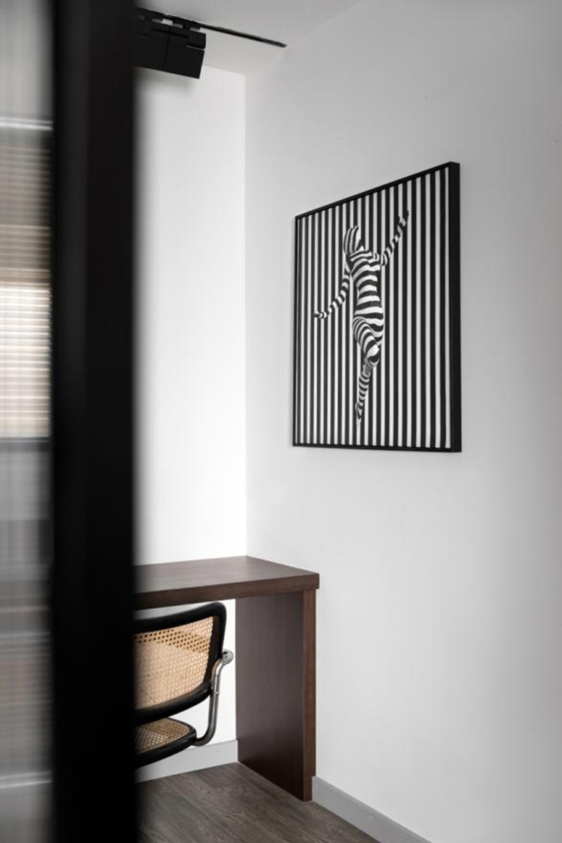 充滿“矛盾”的剛需89平北歐風，現代+復古、冷色+暖色，廚房設計更是妙！