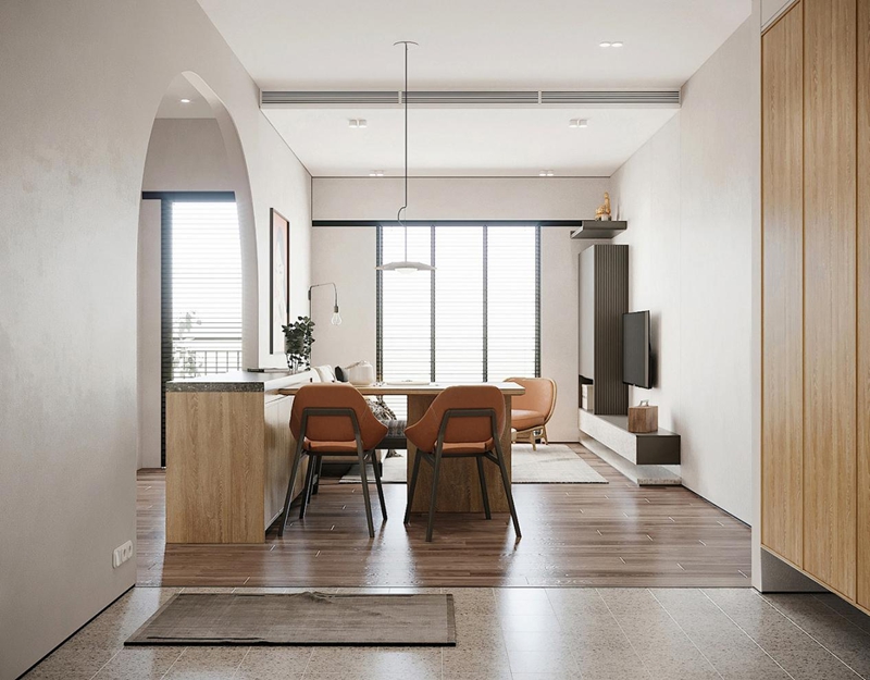 90后夫妻85㎡北歐新房，超強收納空間，發圈后爭相模仿