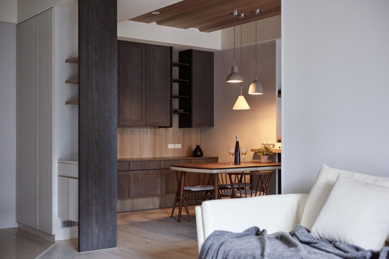 天空藍(lán)+牛奶白，絕美北歐風(fēng)打造85㎡超高性價(jià)比三居室，挑動(dòng)你的視覺神經(jīng)