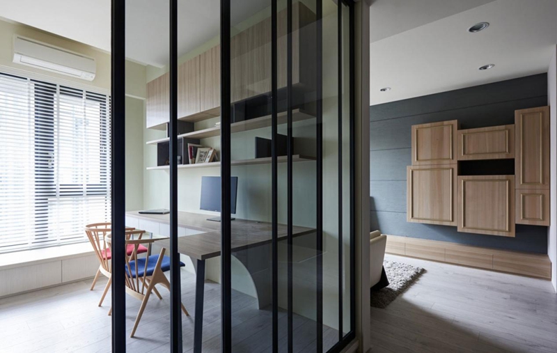 天空藍(lán)+牛奶白，絕美北歐風(fēng)打造85㎡超高性價(jià)比三居室，挑動(dòng)你的視覺神經(jīng)