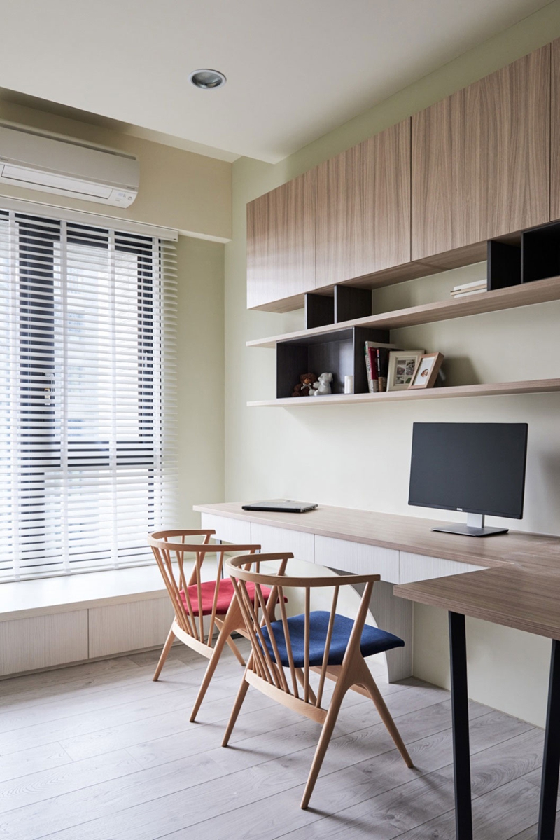 天空藍(lán)+牛奶白，絕美北歐風(fēng)打造85㎡超高性價(jià)比三居室，挑動(dòng)你的視覺神經(jīng)