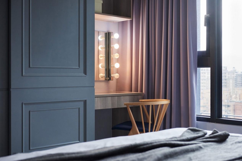 天空藍(lán)+牛奶白，絕美北歐風(fēng)打造85㎡超高性價(jià)比三居室，挑動(dòng)你的視覺神經(jīng)