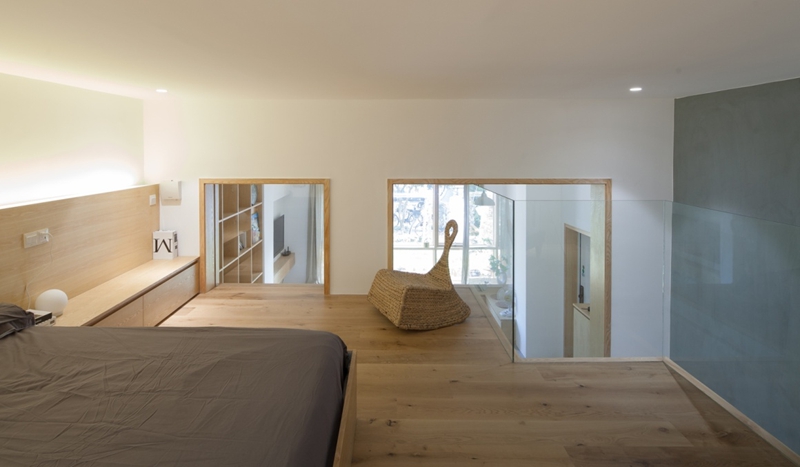 上海里弄45㎡老房改造設計，1.5倍面積擴充，清新小資親子宅！