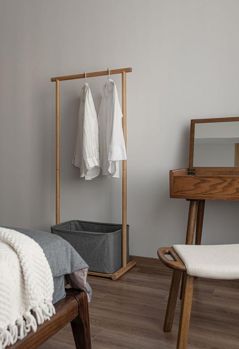 單身宅男的“世外桃源”：130㎡日式原木風，淡雅節制，詩意棲居