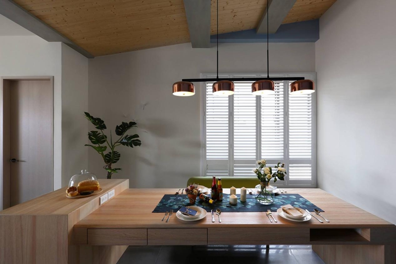 現代簡約搭配童趣的三口之家：100㎡進來學就對了！