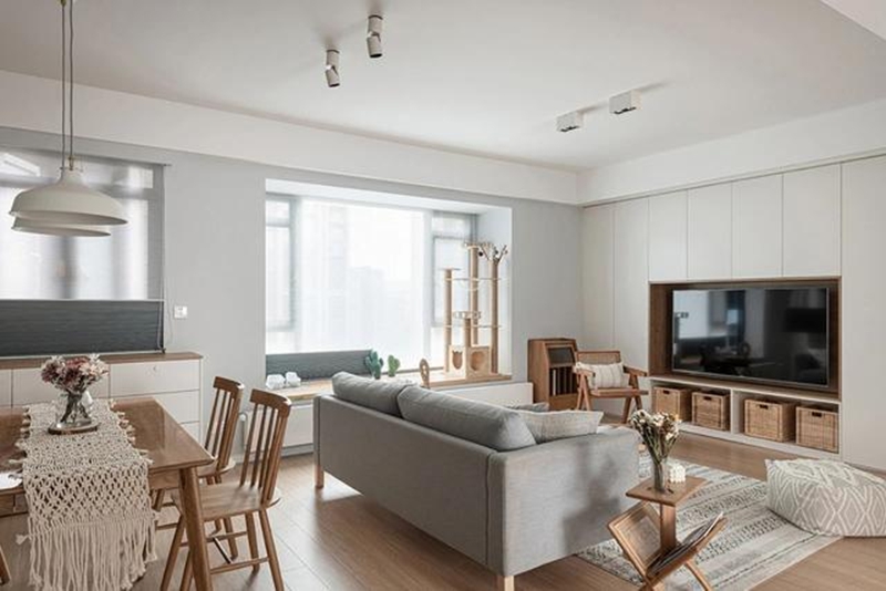 144㎡日系風暖暖小調(diào)，這樣幸福治愈的二人世界讓人好羨慕